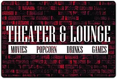 Home Bar Lounge - ป้ายโลหะตกแต่งโฮมเธียเตอร์ JP;s Parcels - ป้ายโลหะสำหรับห้องใต้ดิน บาร์