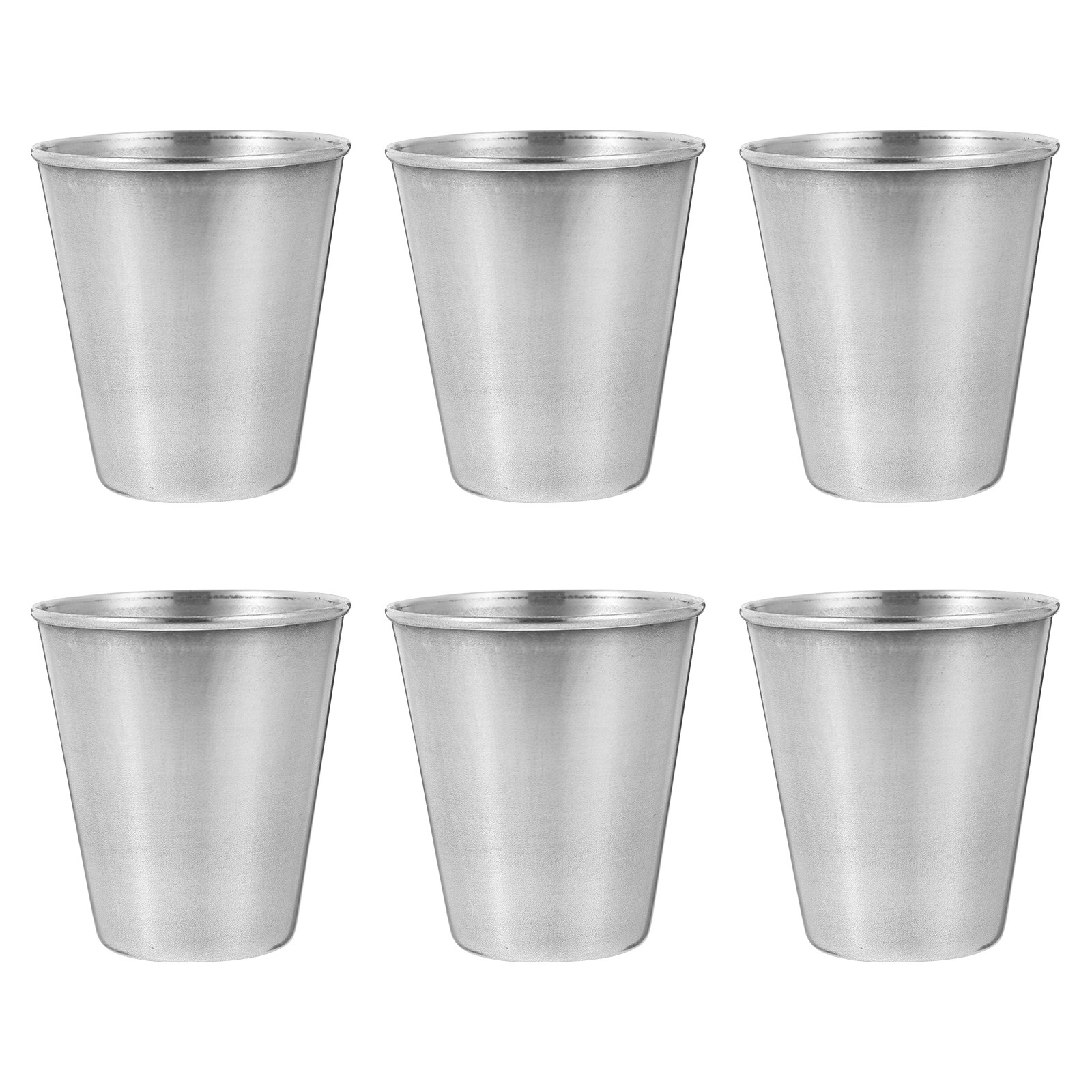 Home Bar Set - ชุดแก้วช็อตสแตนเลส 6 ใบ ขนาด 70 มล.