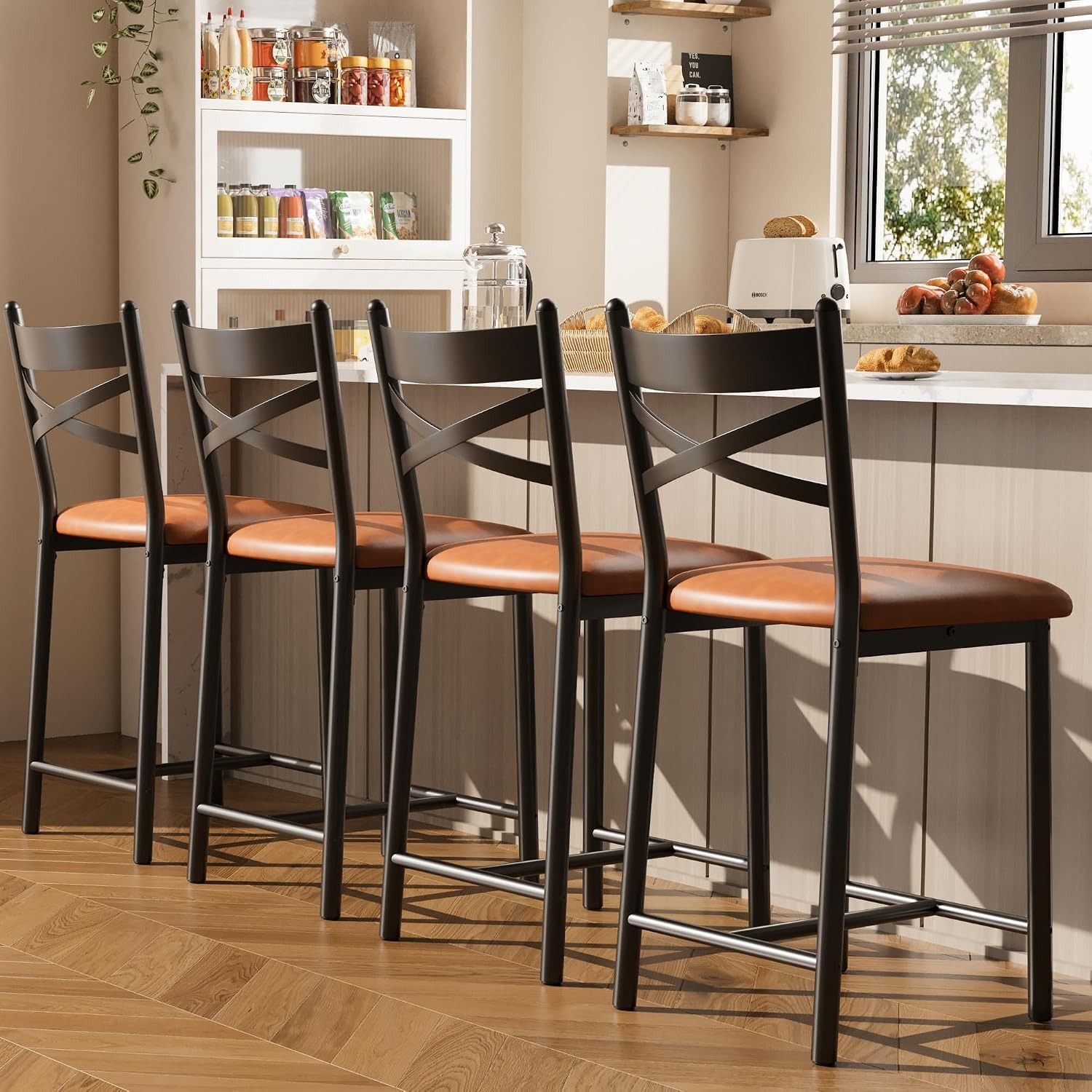 4 ชิ้น เก้าอี้บาร์สูง 26 นิ้ว  - Home Bar Lounge บทวิจารณ์และราคา