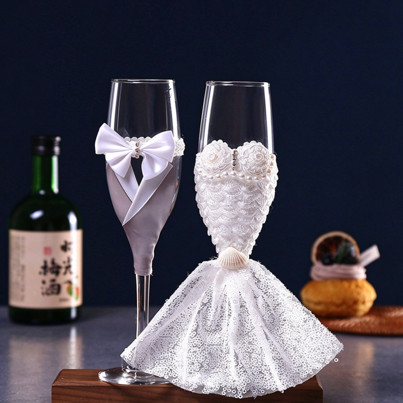ชุดแก้วแชมเปญสำหรับงานแต่งงาน  - Home Bar Set บทวิจารณ์และราคา