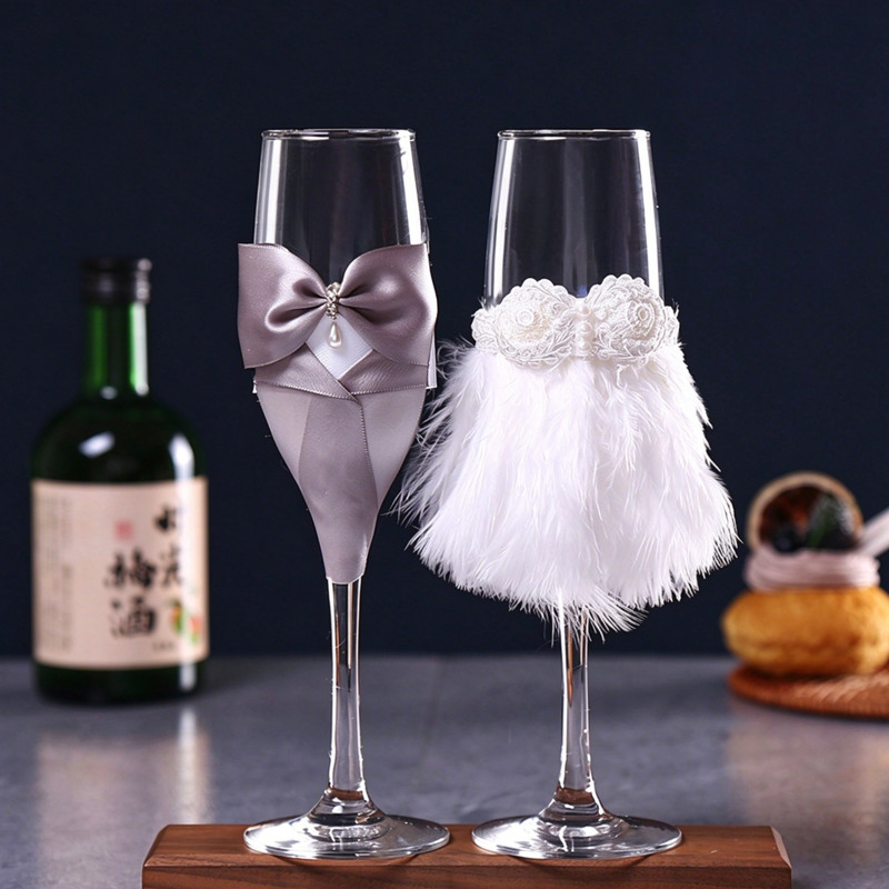 ชุดแก้วแชมเปญสำหรับงานแต่งงาน  - Home Bar Set บทวิจารณ์และราคา