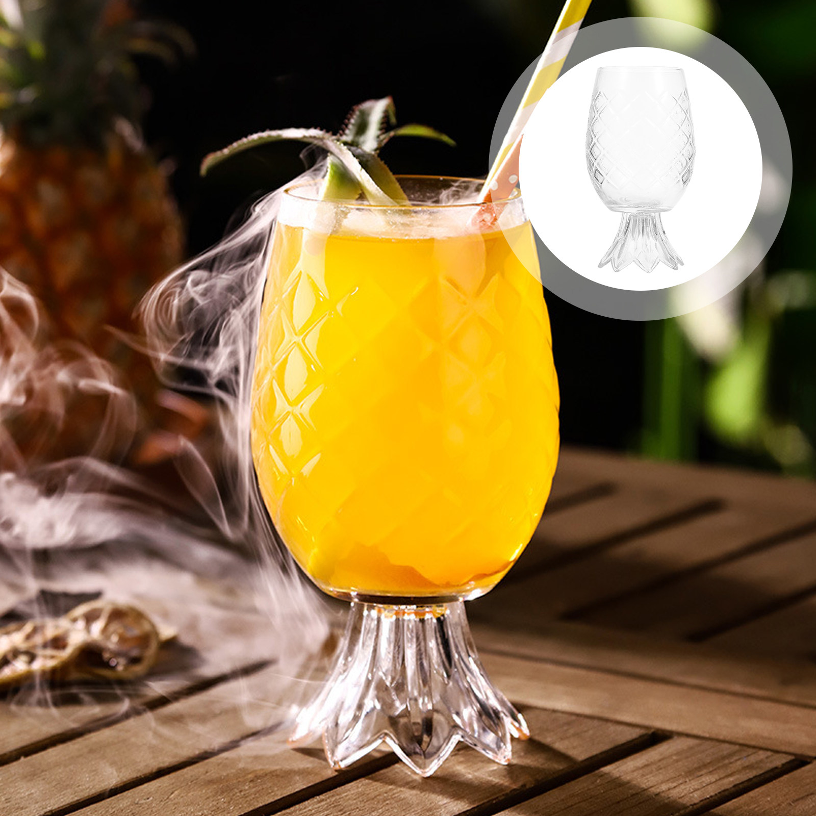 ชุดแก้วค็อกเทลรูปสับปะรด สำหรั - Home Bar Set บทวิจารณ์และราคา