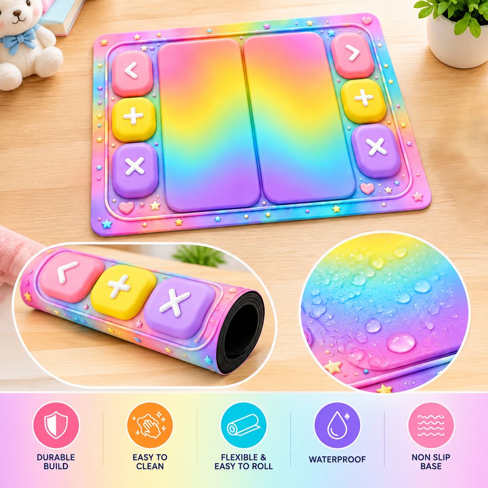 แผ่นรองเทรดดิ้งแบบมีปุ่มกลม ด้ - Bar Mat Rubber บทวิจารณ์และราคา
